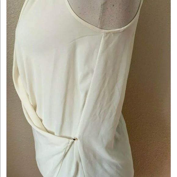 MNG suit drape front wrap blouse - Picture 2 of 2